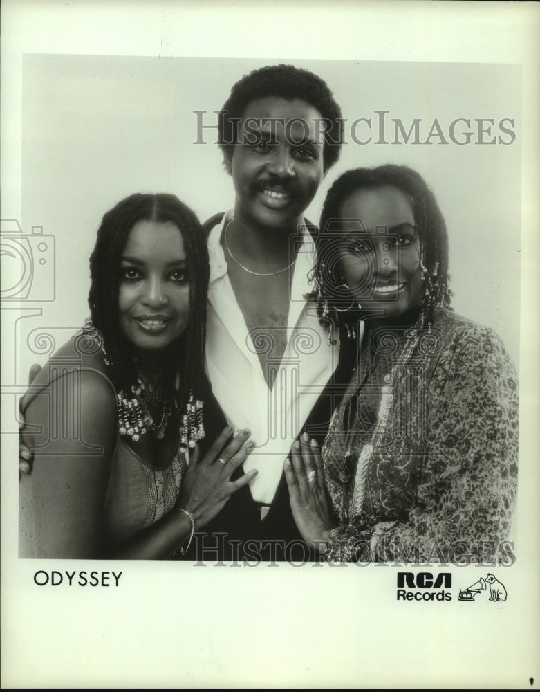 1981 Press Photo Pop Music group "Odyssey". - hcp06007- Historic Images