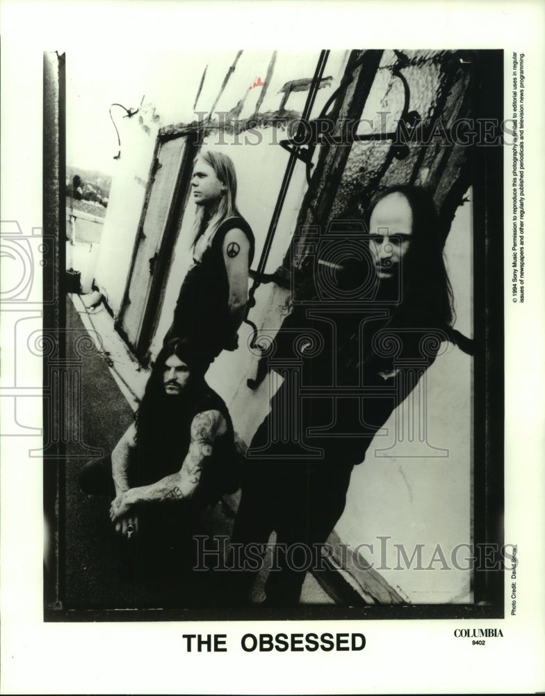 1994 Press Photo Music group "The Obessed" - hcp06014- Historic Images