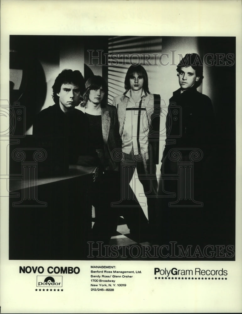 1981 Press Photo Pop music group Novo Combo. - hcp06019- Historic Images