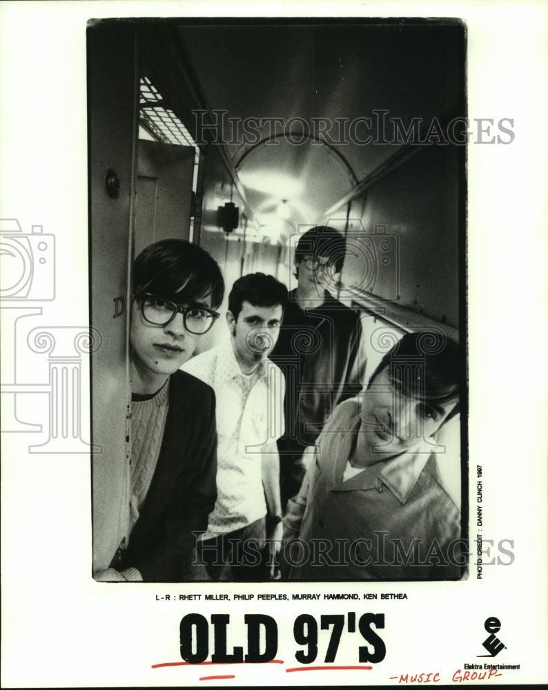 1997 Press Photo Members of the music group Old 97's - hcp06082- Historic Images