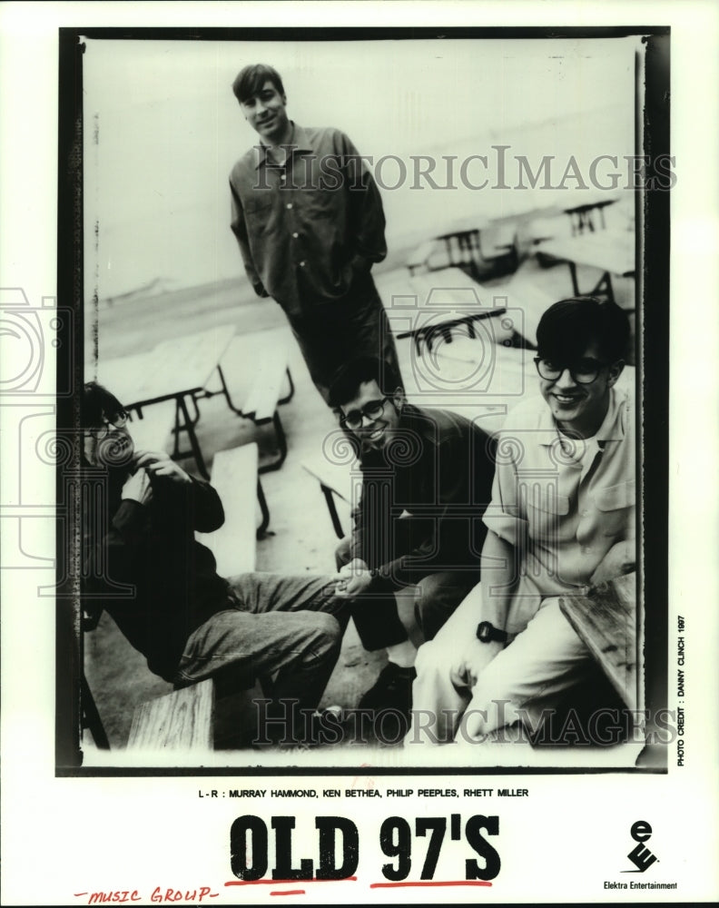 1998 Press Photo Members of the music group Old 97&#39;s - hcp06083- Historic Images