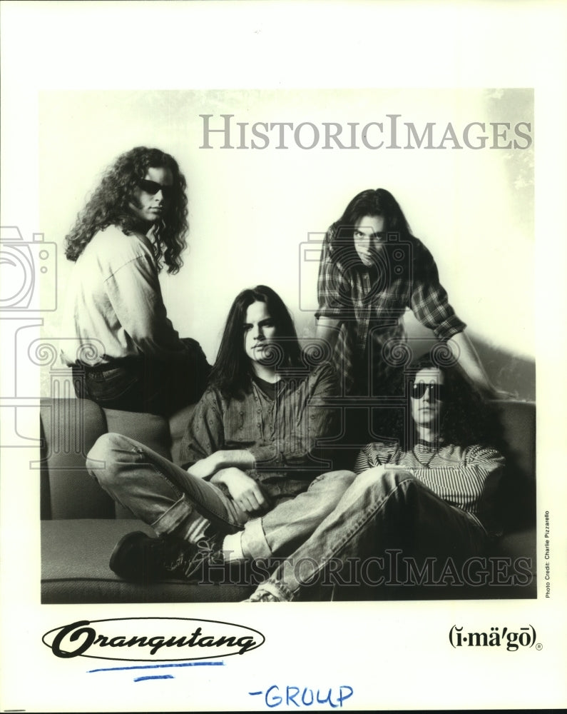 1993 Press Photo Members of the music group Orangutang - hcp06088- Historic Images