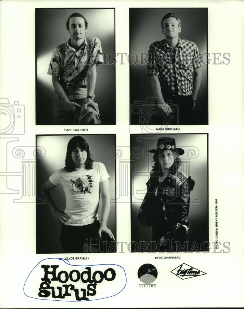 1987 Press Photo Members fo the music group Hoodoo Gurus - hcp06114- Historic Images