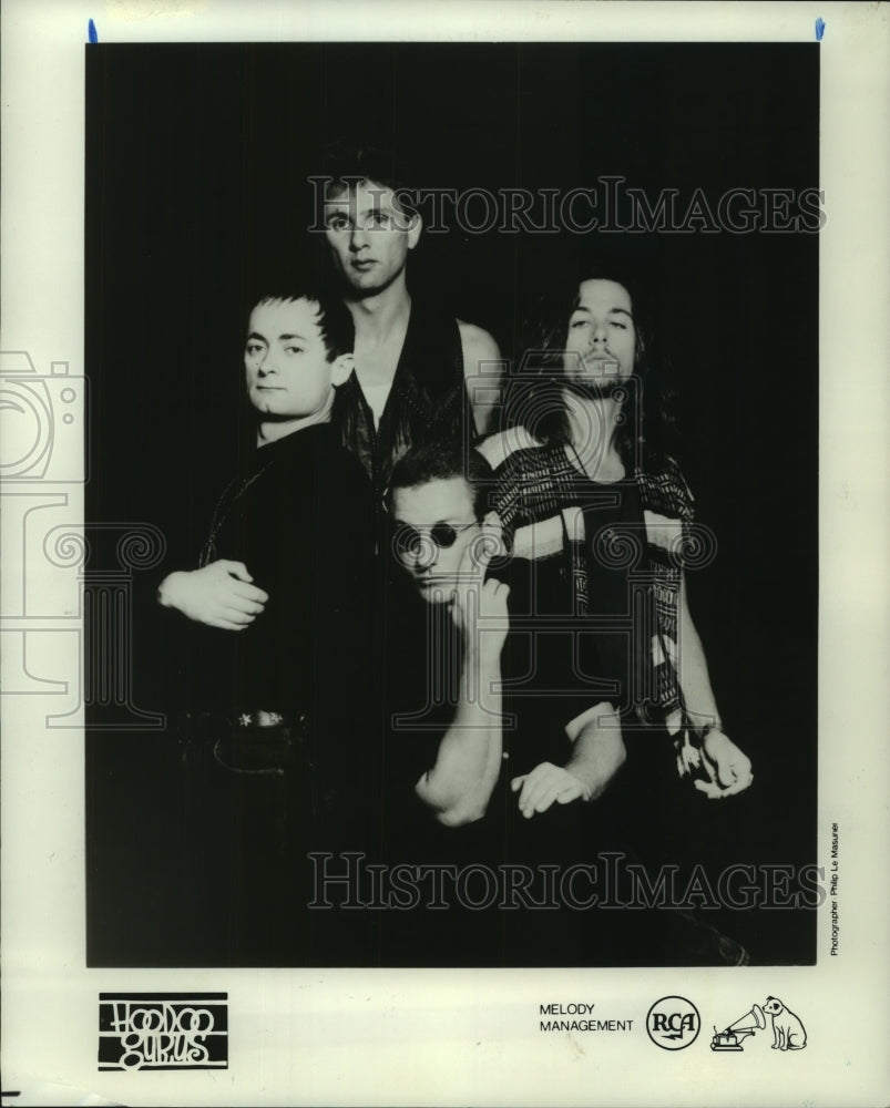 1991 Press Photo Members of the music group the Hoodoo Gurus - hcp06118- Historic Images