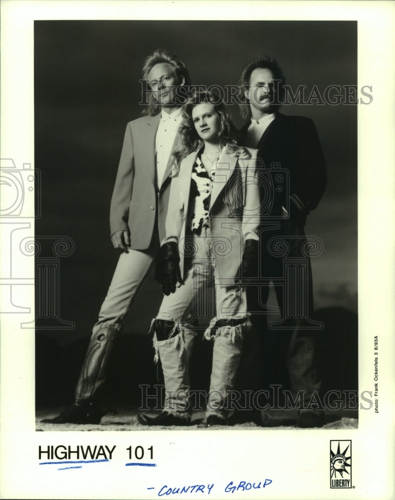 1993 Press Photo "Highway 101" Country Music Group - hcp06195- Historic Images