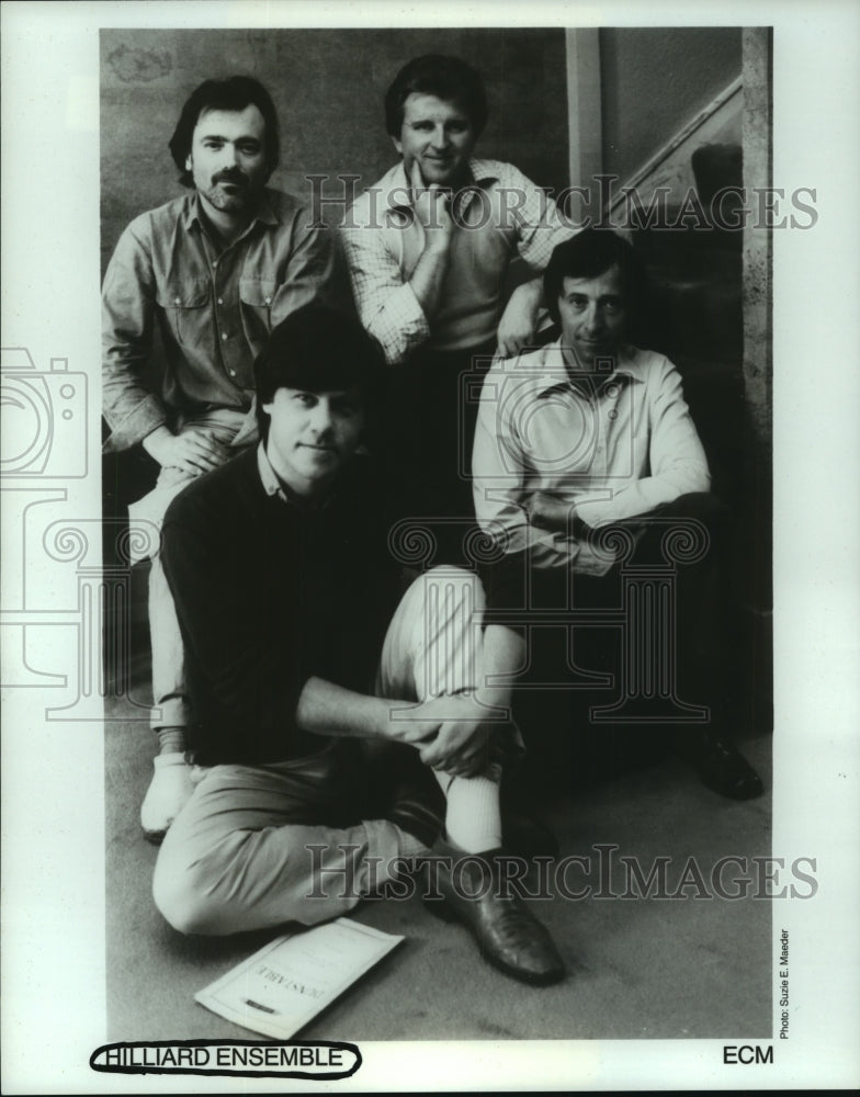 1988 Press Photo Hilliard Ensemble - hcp06199- Historic Images