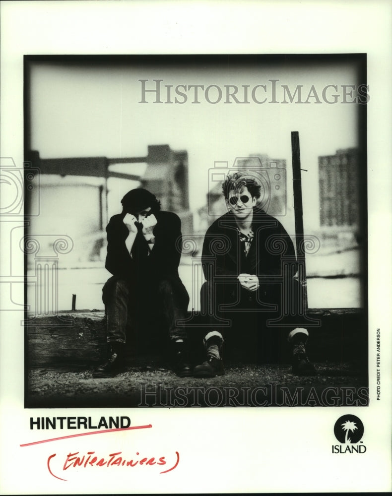 1990 Press Photo &quot;Hinterland&quot; Entertainers - hcp06200- Historic Images