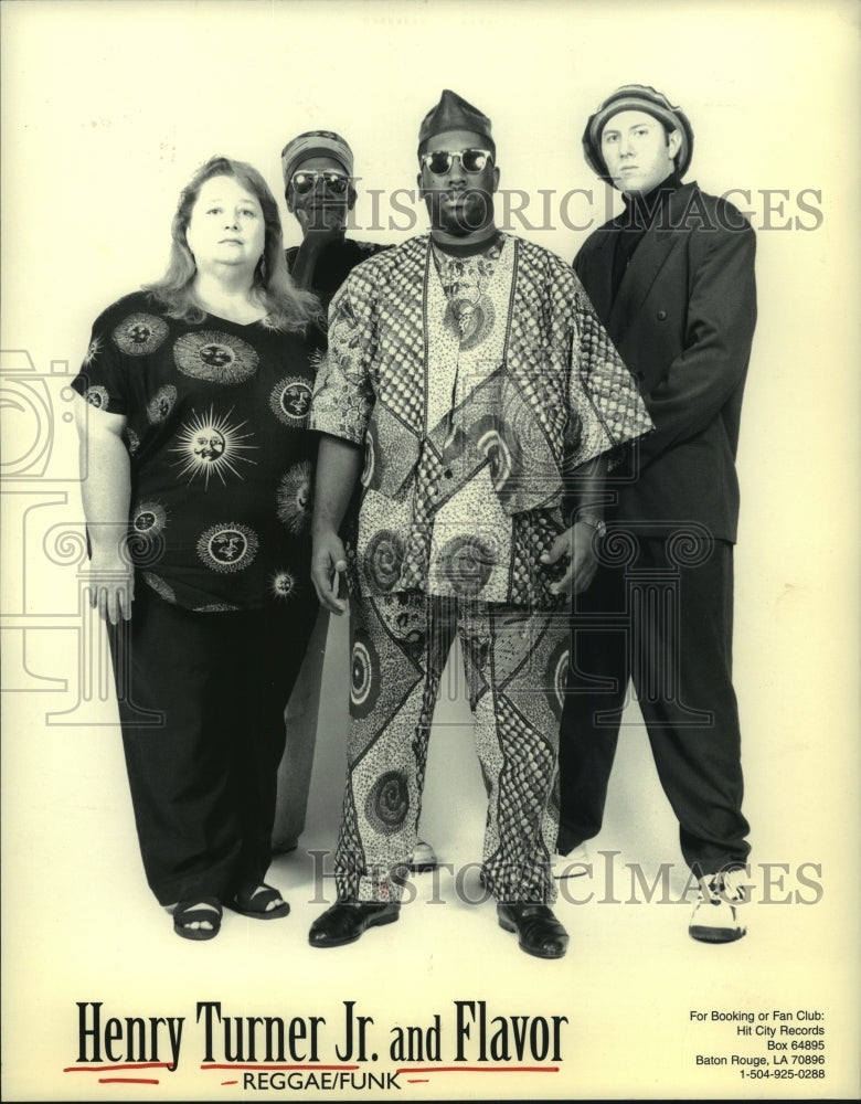 1997 Press Photo Henry Turner Jr. and Flavor - hcp06201- Historic Images