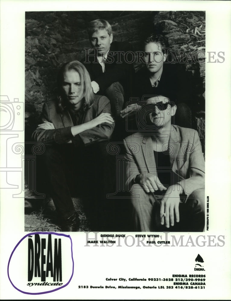 1988 Press Photo Members of Rock Group &quot;Dream Syndicate&quot; - hcp06209- Historic Images