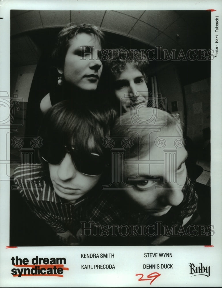 1983 Press Photo Members of "The Dream Syndicate" - hcp06210- Historic Images