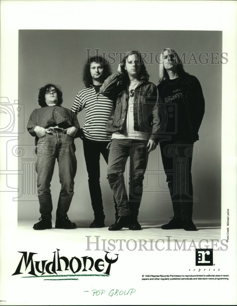 1993 Press Photo Mudhoney, Pop Group - hcp06230- Historic Images
