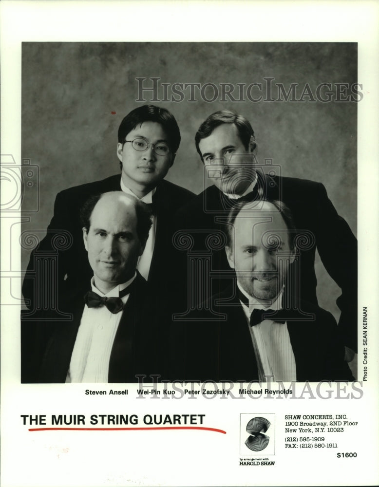 1983 Press Photo Members of &quot;The Muir String Quartet&quot; - hcp06238- Historic Images