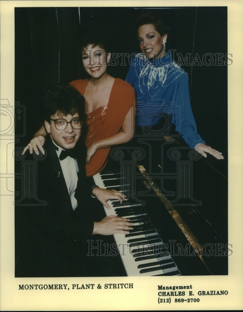 1989 Press Photo &quot;Montgomery, Plant &amp; Stritch,&quot; Houston Music Group - hcp06240- Historic Images