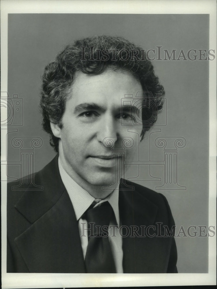 1981 Press Photo George Merlis, ABC's "Good Morning America" Executive Producer- Historic Images