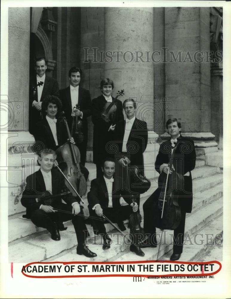 1992 Press Photo Academy of St. Martin in the Fields Octet - hcp06329- Historic Images