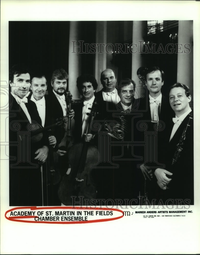 1993 Press Photo Academy of St. Martin in the Fields Chamber Ensemble- Historic Images