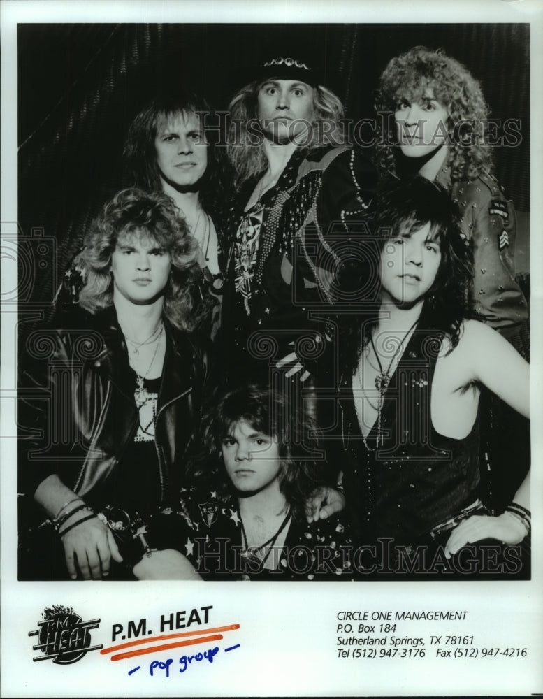 1990 Press Photo "P.M. Heart" Pop Group - hcp06388- Historic Images