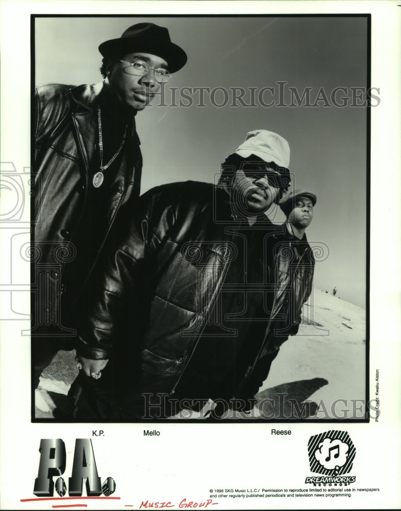 1998 Press Photo &quot;P.A.&quot; Music Group - hcp06396- Historic Images