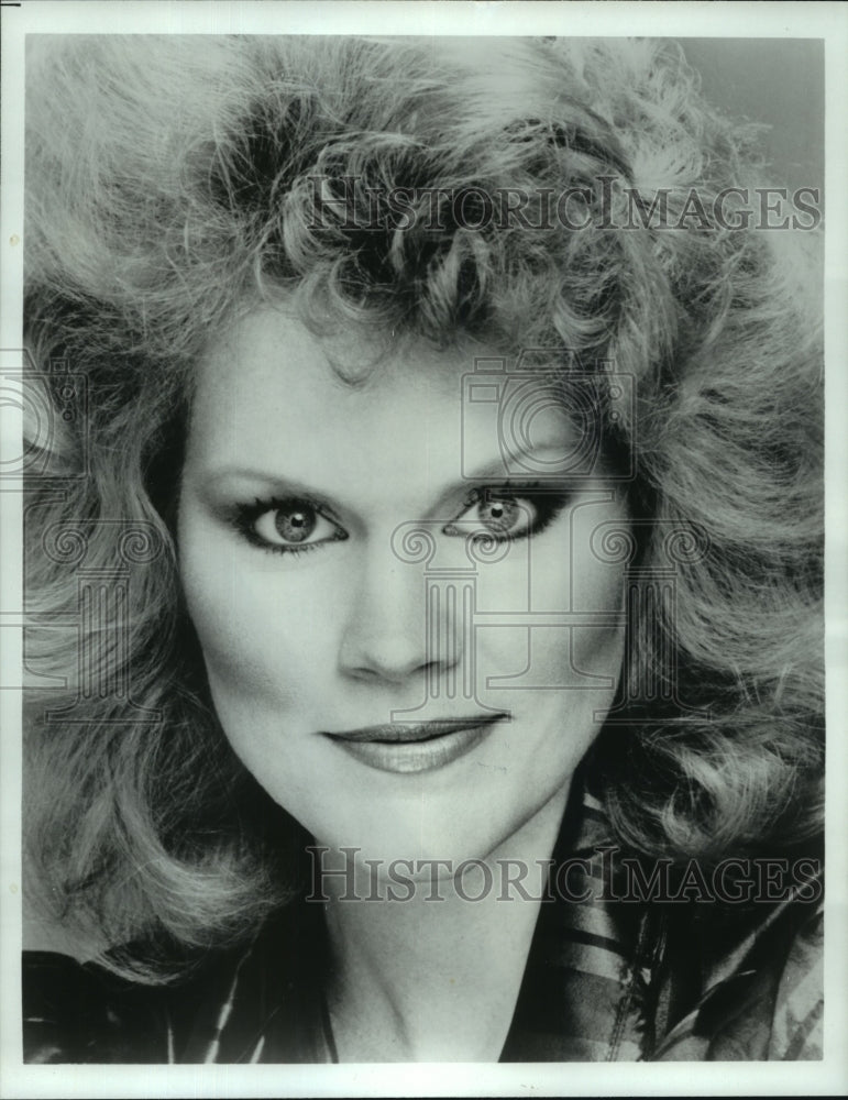 1986 Press Photo Bobbi Jo Lathan for "The Best Little Whorehouse in Texas" Play- Historic Images