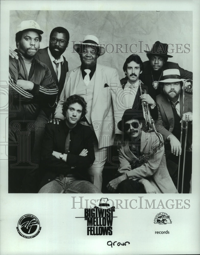 1984 Press Photo Music Group &quot;Big Twist &amp; the Mellow Fellows&quot; - hcp06467- Historic Images