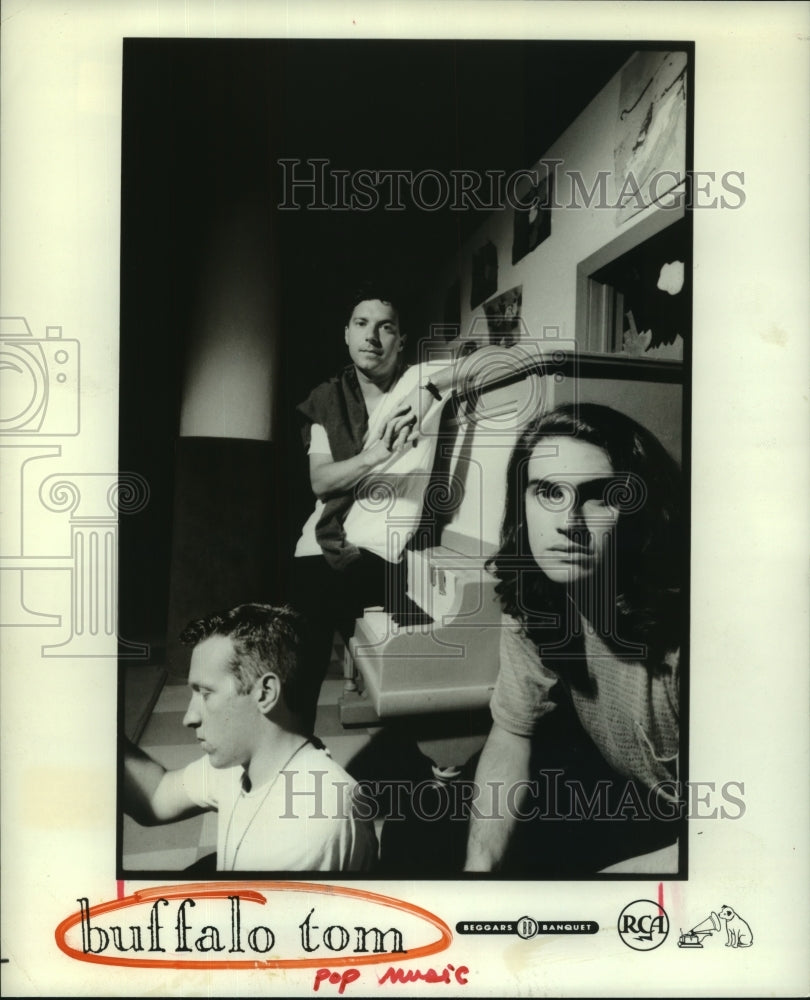 1991 Press Photo "Buffalo Tom" Pop Music Group - hcp06475- Historic Images