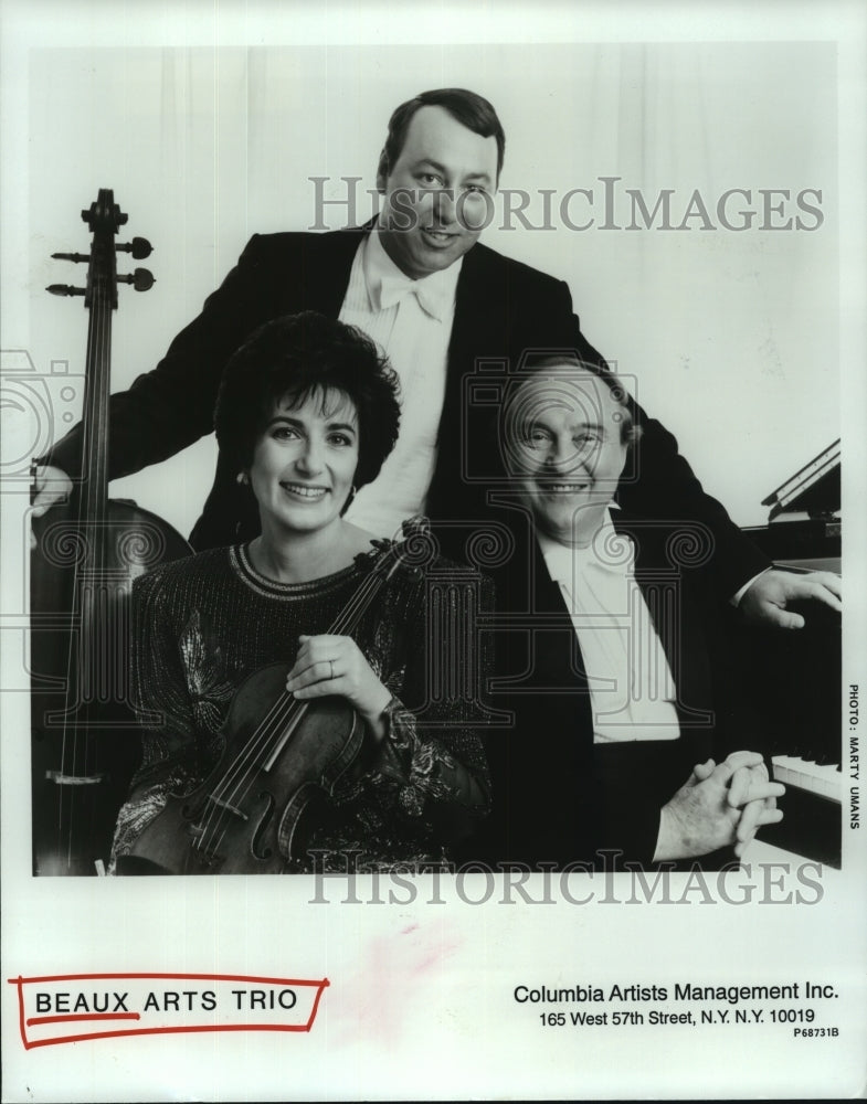 1996 Press Photo Music group Beaux Arts Trio. - hcp06491- Historic Images