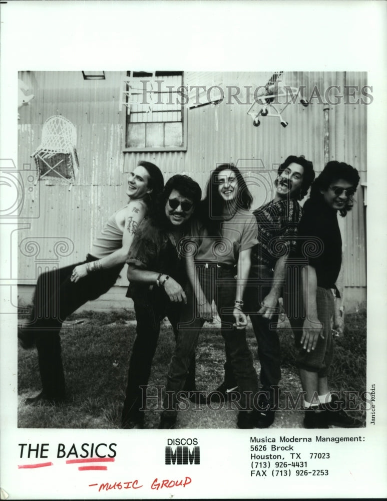1994 Press Photo Musical group "The Basics" - hcp06504- Historic Images
