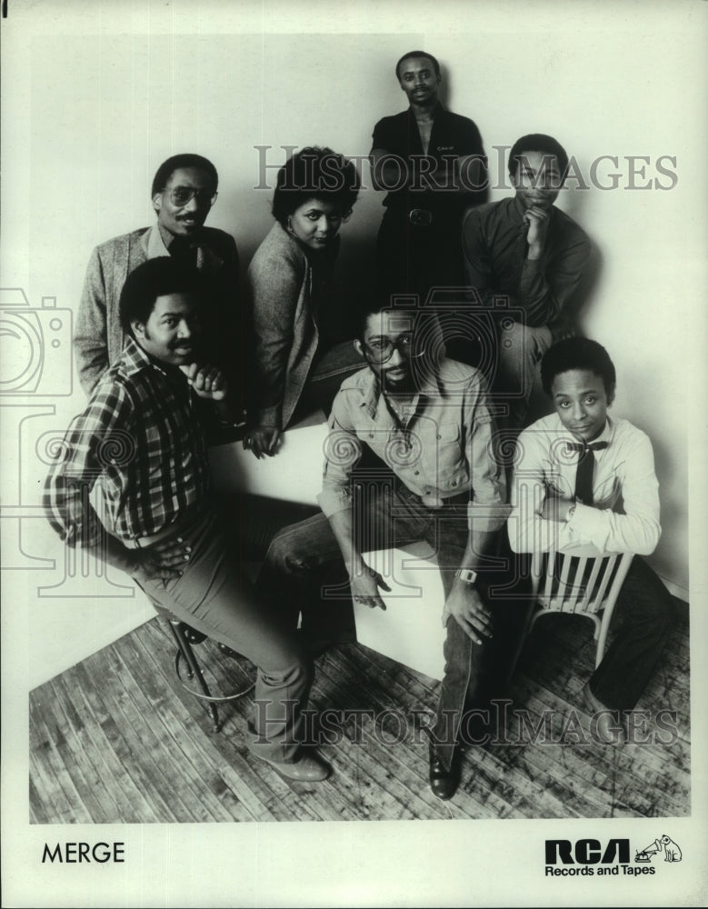 1982 Press Photo Pop music group "Merge". - hcp06526- Historic Images