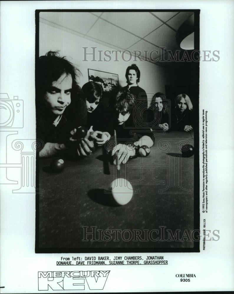 1993 Press Photo Members of "Mercury Rev." - hcp06542- Historic Images