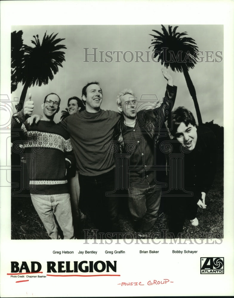 1998 Press Photo Members of "Bad Religion". - hcp06547- Historic Images