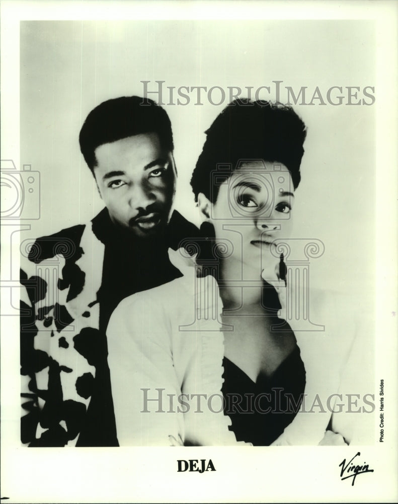 1990 Press Photo Entertainment duo Deja - hcp06551- Historic Images