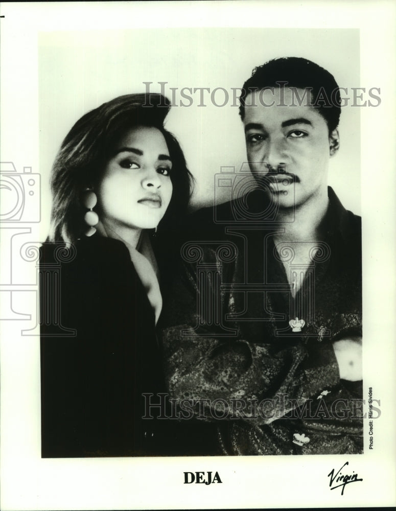 1990 Press Photo Entertainment duo Deja - hcp06552- Historic Images
