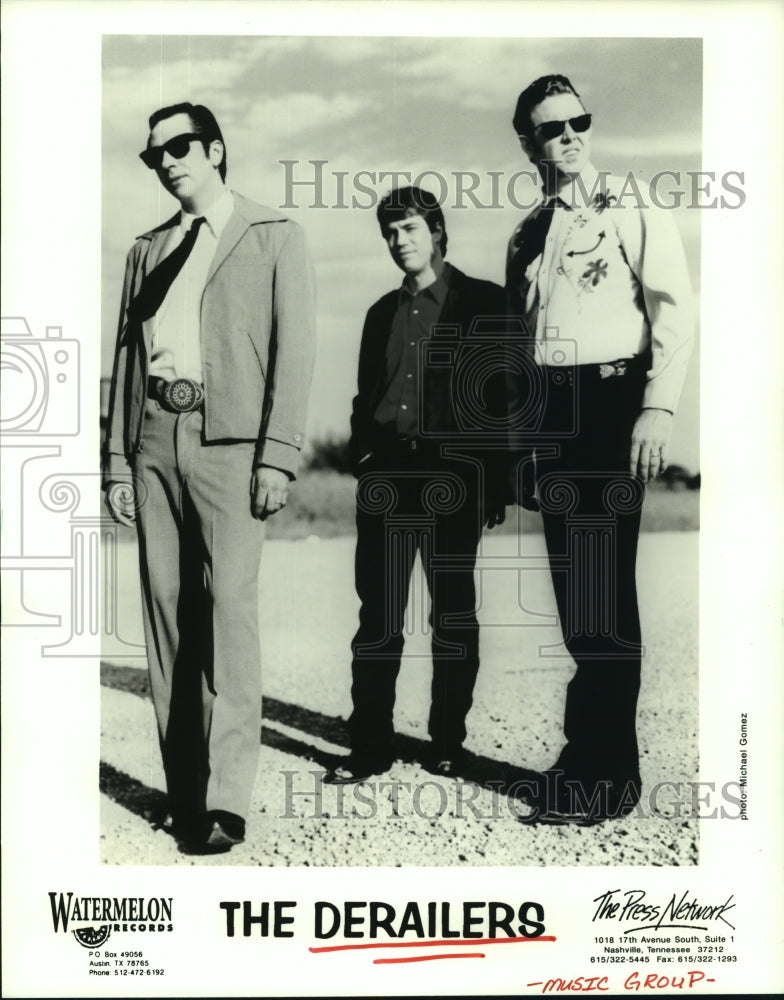 1997 Press Photo The Derailers music group - hcp06557- Historic Images