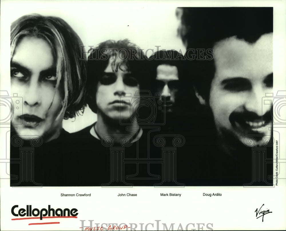 1997 Press Photo Music group Cellophane. - hcp06609- Historic Images