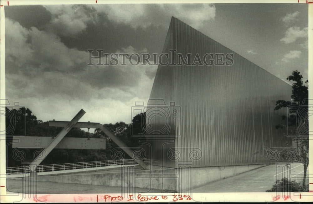 1980 Press Photo Contemporary Arts Museum in Houston, Texas. - hcp06652- Historic Images