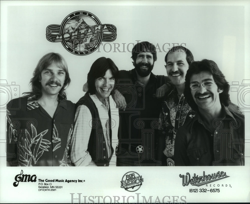 1981 Press Photo Pop music group "The Montana Band". - hcp06668- Historic Images