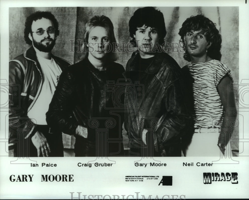 1984 Press Photo Pop music group Gary Moore. - hcp06694- Historic Images