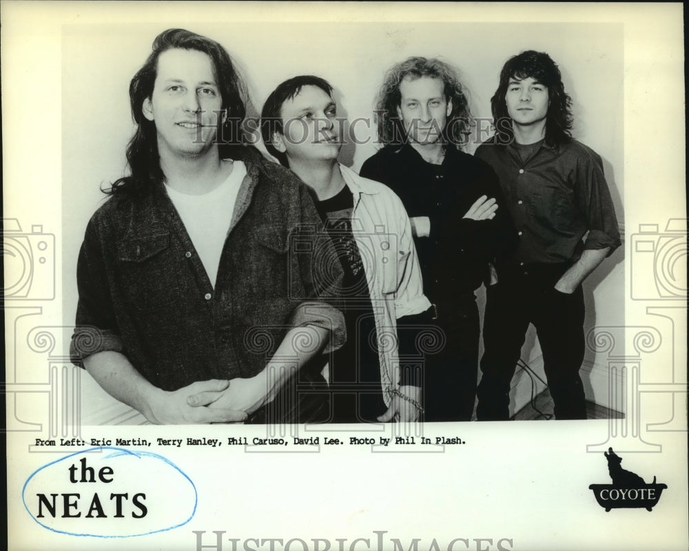 1987 Press Photo Members of the music group The Neats - hcp06744- Historic Images