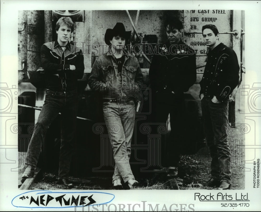 1988 Press Photo Members of the rock music group The Neptunes - hcp06749- Historic Images