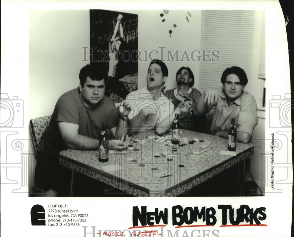 1997 Press Photo Members of the music group New Bomb Turks - hcp06763- Historic Images