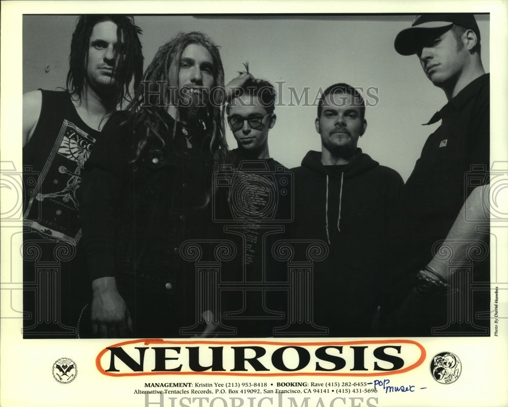 1994 Press Photo Members of the pop music group Neurosis - hcp06765- Historic Images