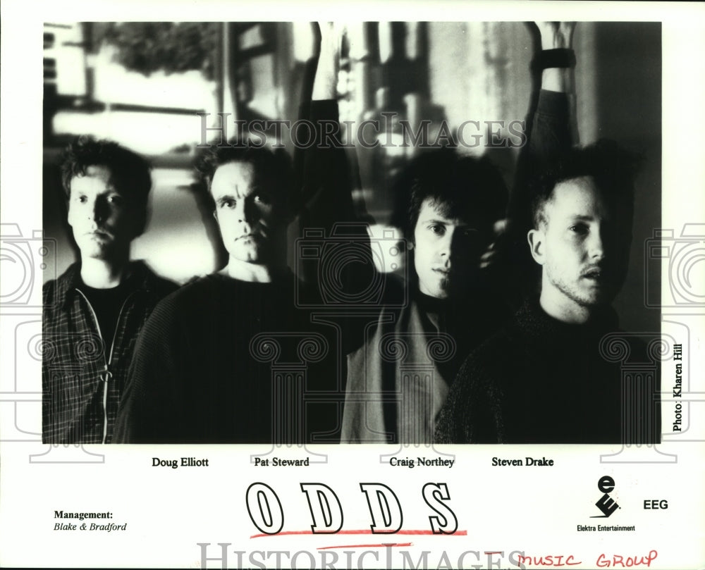 1996 Press Photo Members of the music group Odds - hcp06787- Historic Images