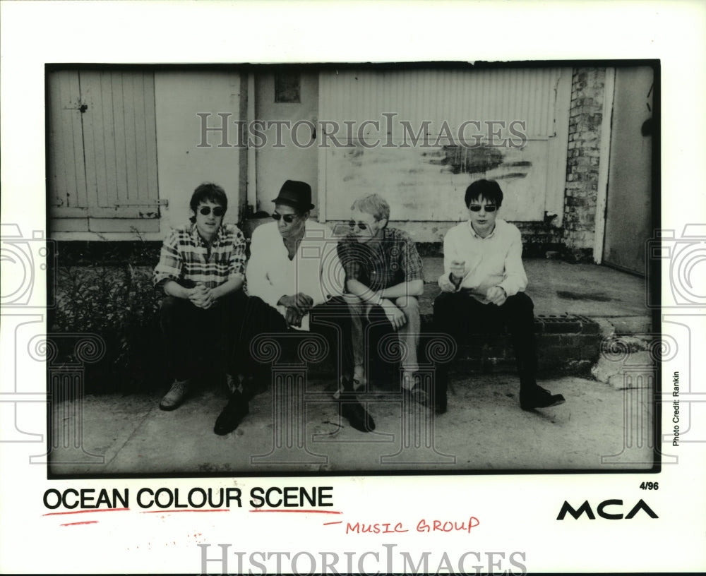 1996 Press Photo Members of the music group Ocean Colour Scene - hcp06796- Historic Images