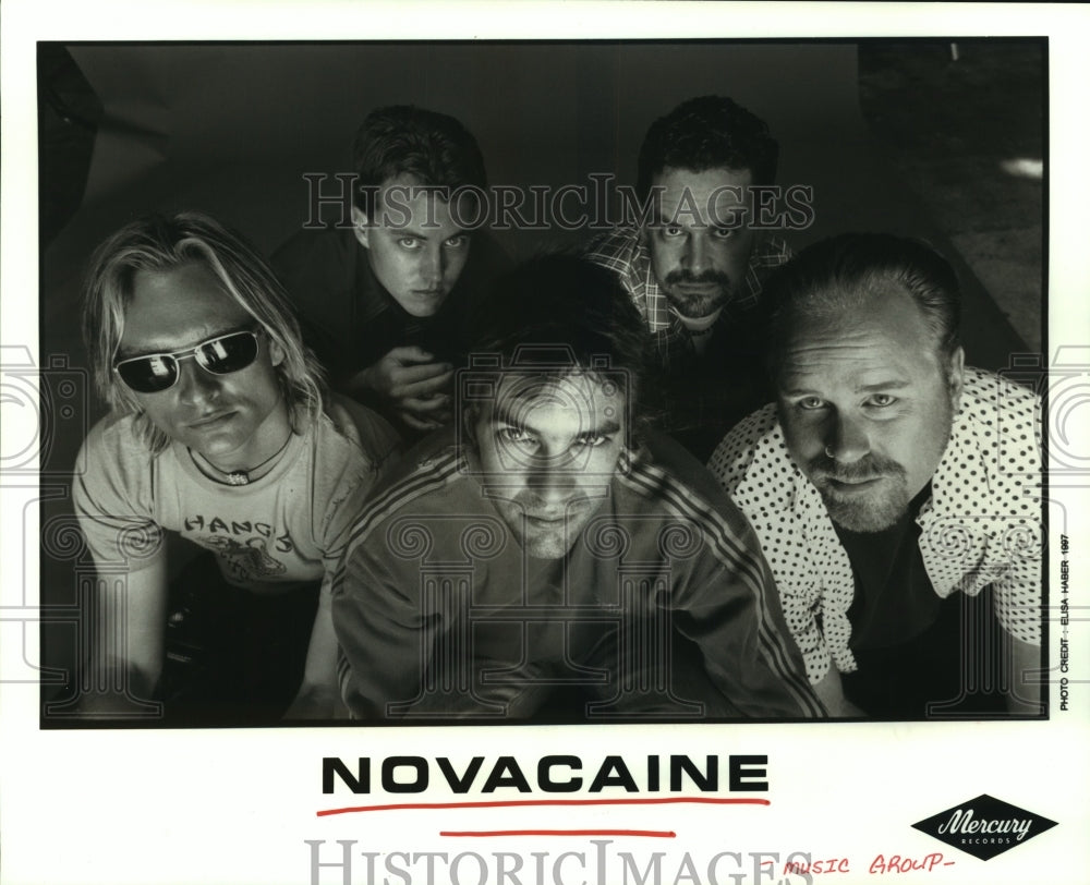 1997 Press Photo Members of the music group Novacaine - hcp06801- Historic Images