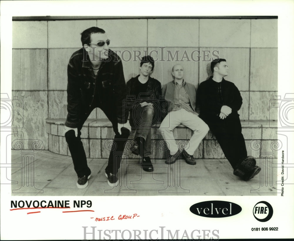 1997 Press Photo Members of the music group Novocaine NP9 - hcp06804- Historic Images