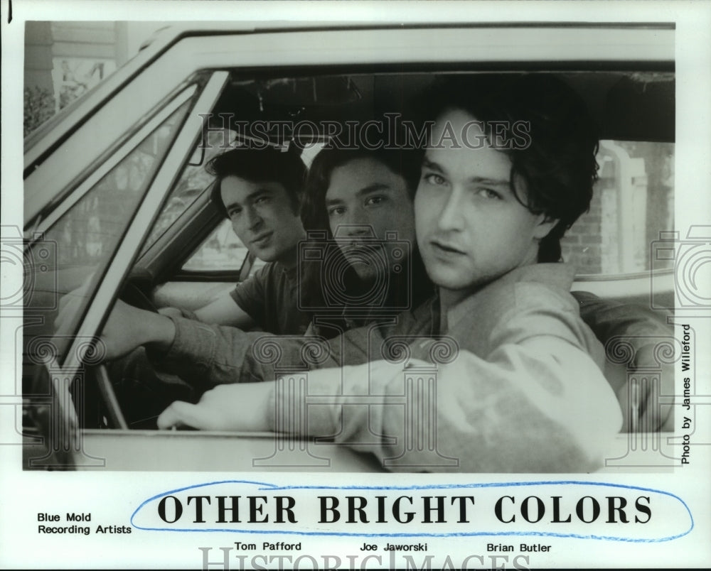 1987 Press Photo Members of the music group Other Bright Colors - hcp06812- Historic Images