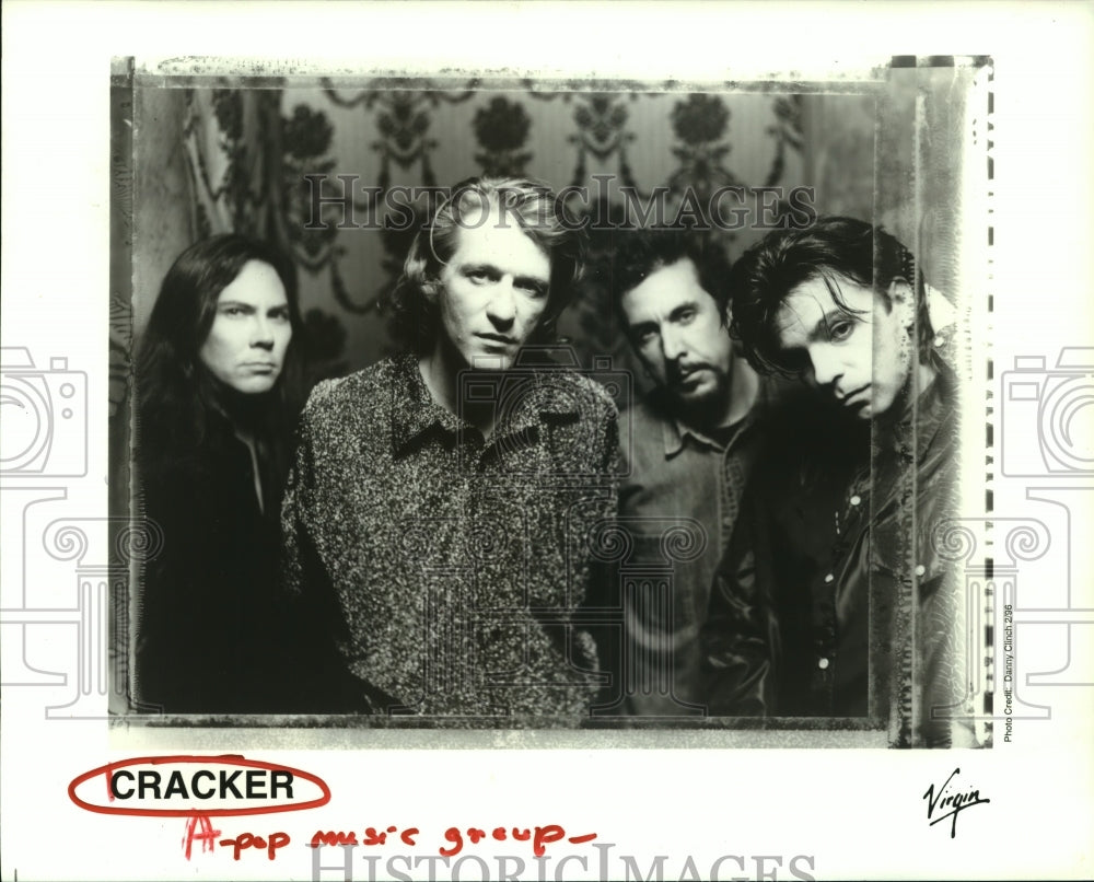 1996 Press Photo Pop Music Group &quot;Cracker&quot; - hcp06863- Historic Images