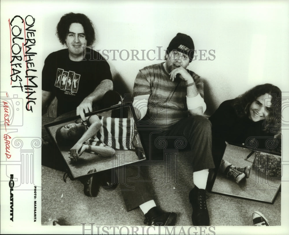 1994 Press Photo Music Group "Overwhelming Colorfast" - hcp06911- Historic Images