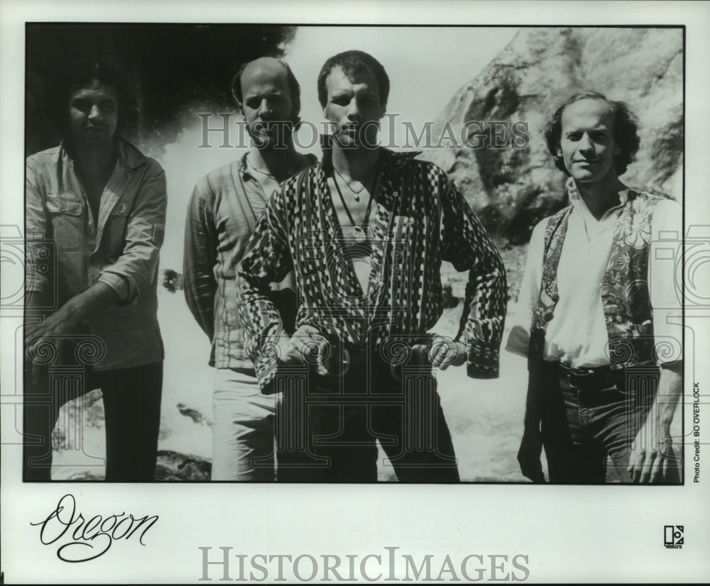 1981 Press Photo Pop Group &quot;Oregon&quot; - hcp06915- Historic Images