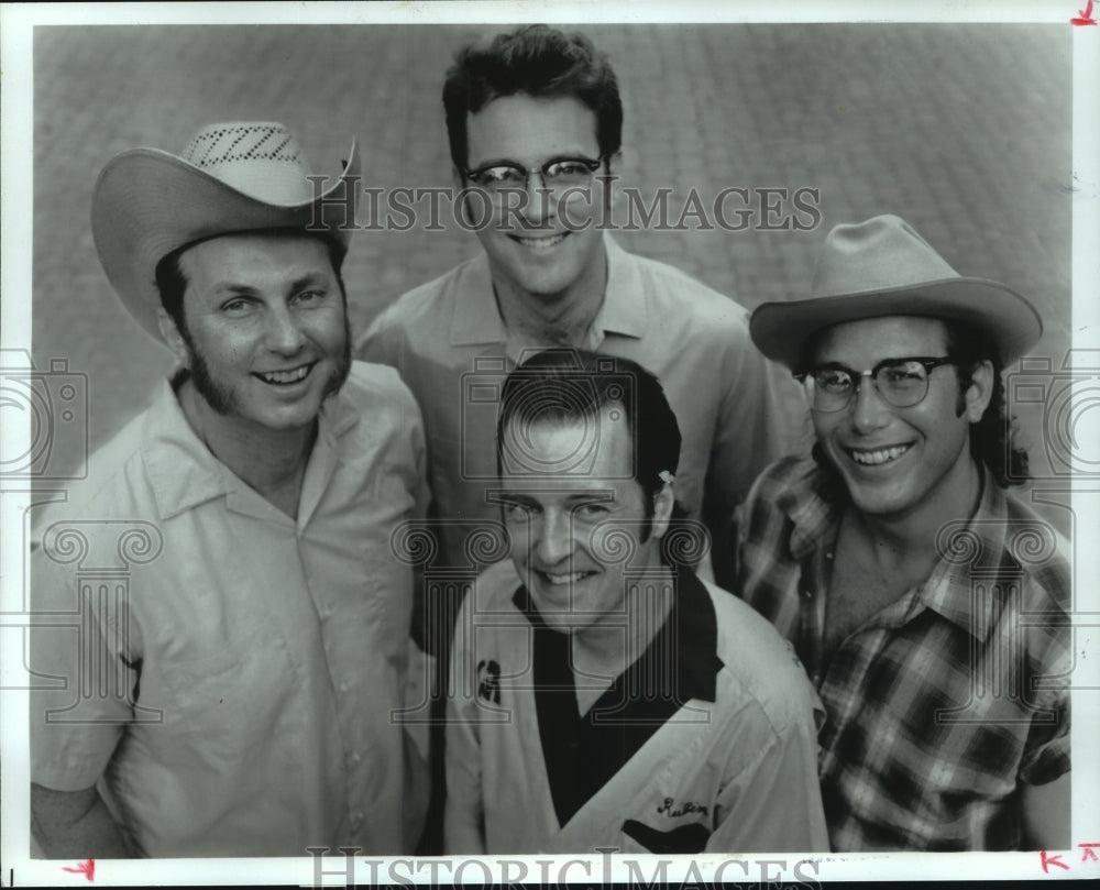 1996 Press Photo Music Group &quot;The Hollisters&quot; - hcp06961- Historic Images